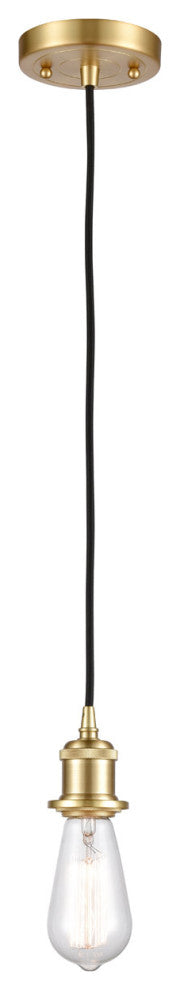 Innovations 516-1P-SG 1-Light Mini Pendant, Satin Gold