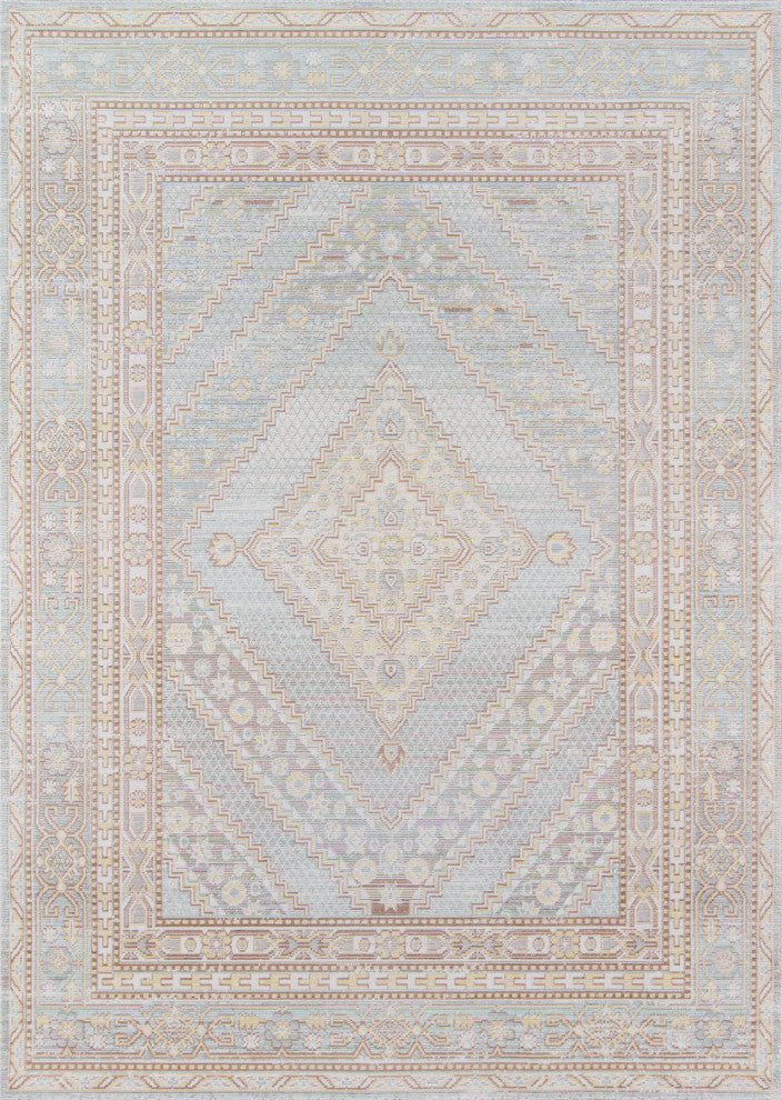 Momeni Isabella ISA-7 Area Rug, Blue, 7'10"x10'6"