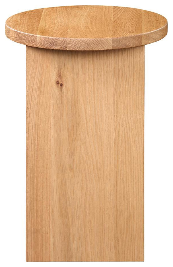 Grace Accent Table Natural Oak