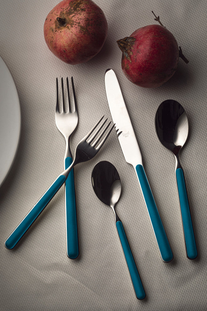 Fantasia Flatware Set, Blue, 20 Pcs.