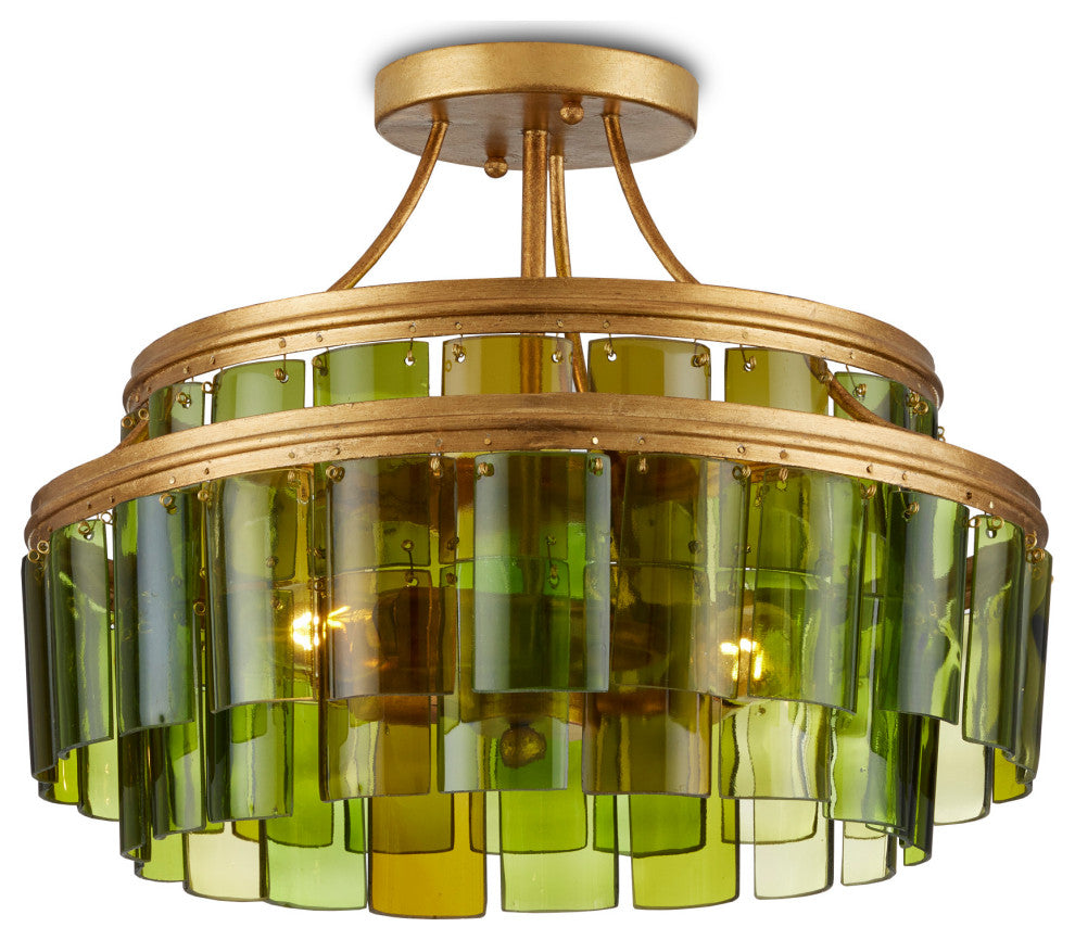 Vintner Green Semi-Flush