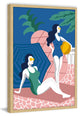 "Vacation Should Be" Framed Painting Print, 24"x36"