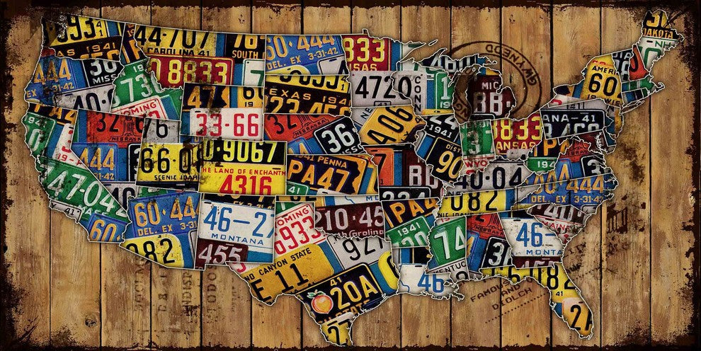 "Classic Plates" Painting Print on Wrapped Canvas