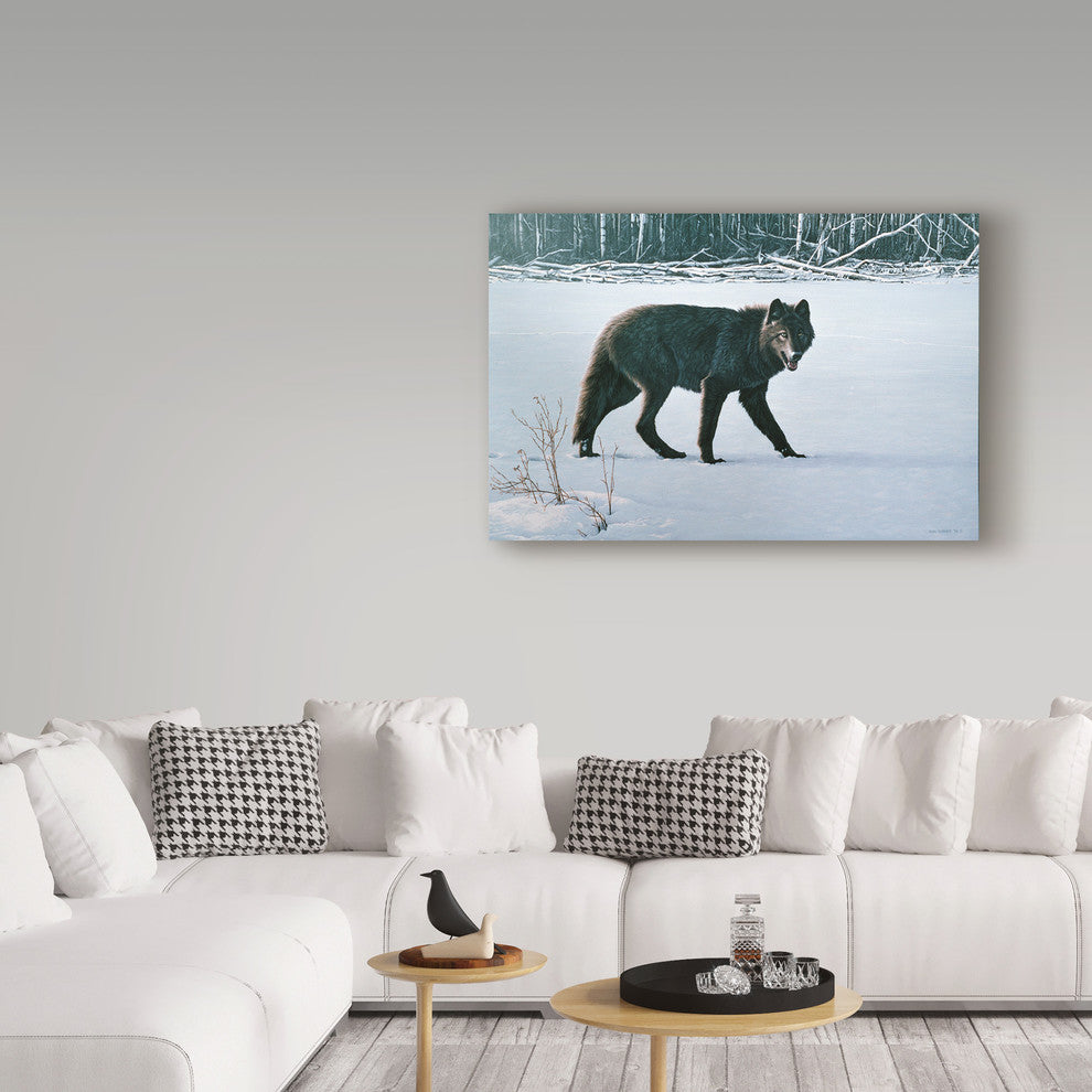 Ron Parker 'Winter Morning' Canvas Art, 47"x30"