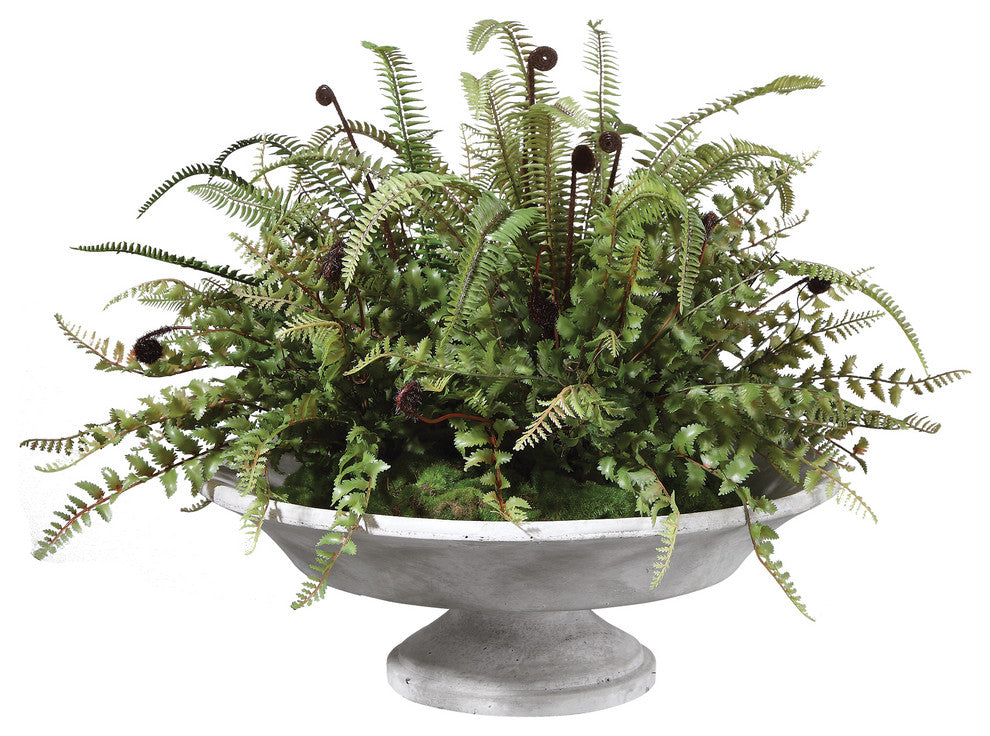 Uttermost Mabry Fern Centerpiece