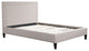 Renaissance Queen Bed Dove Gray