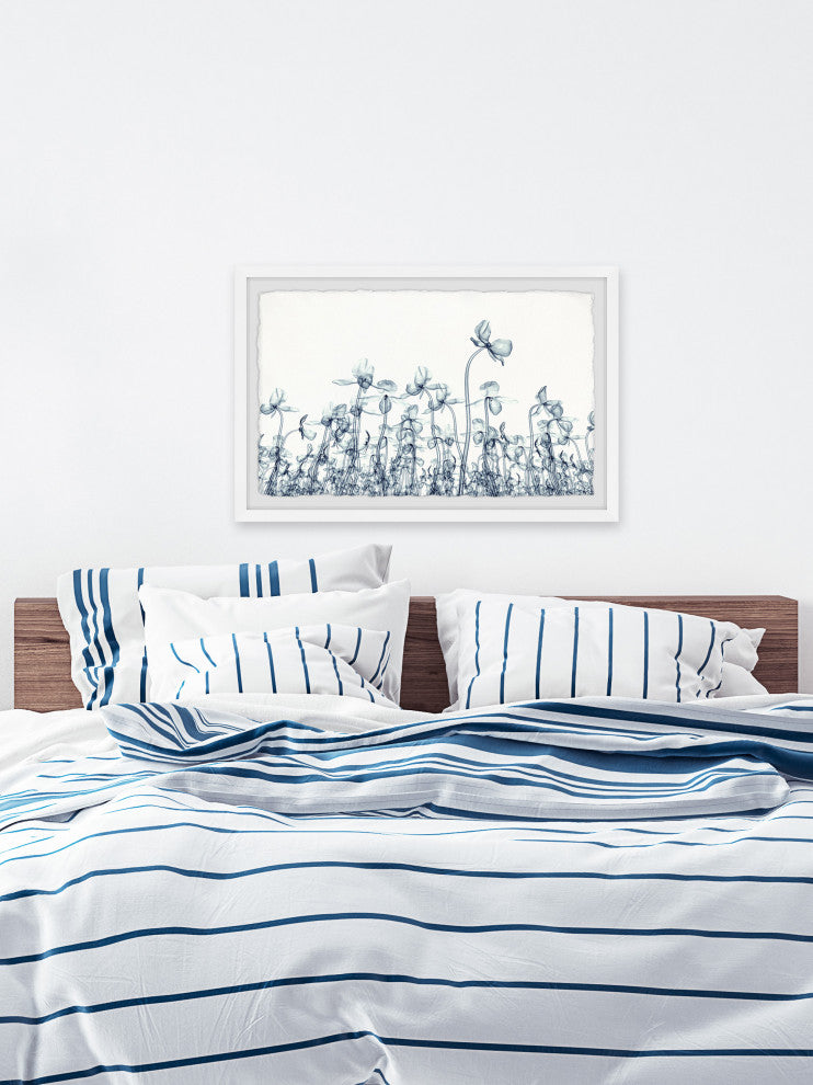 "Spring Flowers Bloom" Framed Painting Print, 45x30