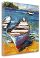 "Boat" By Page Pearson Railsback, Giclee Print on Gallery Wrap Canvas
