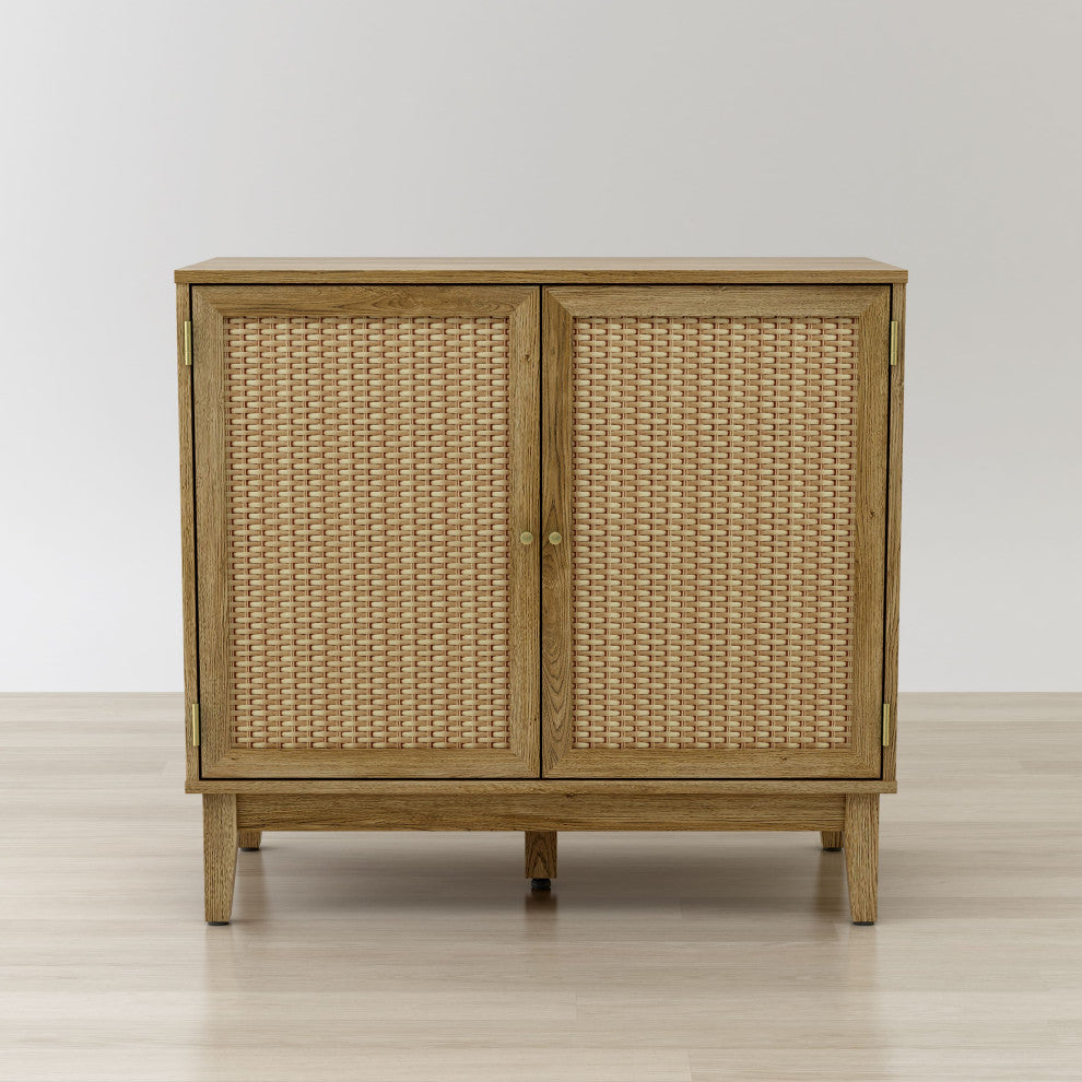 Bodrum 31"H, 2-Door Accent Cabinet