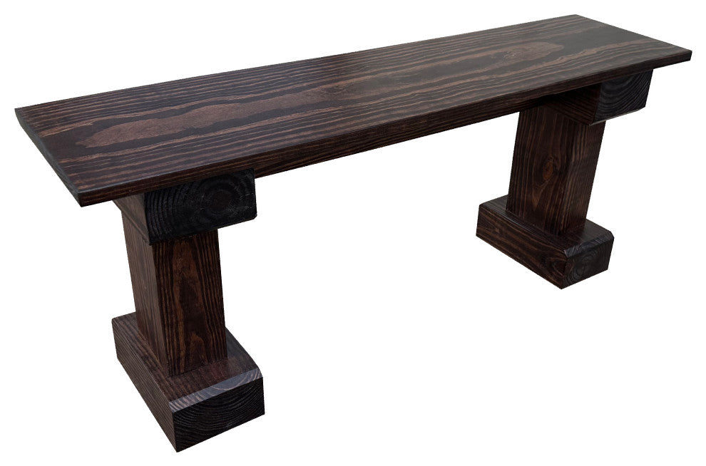 Red Mahogany Wyoming Bench, 30 Inches