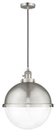 INNOVATIONS 201CSW-SN-HFS-122-SN 1-Light Pendant Brushed Satin Nickel