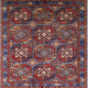 Ahgly Company Indoor Square Mid-Century Modern Area Rugs, 6' Square