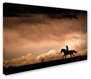 Dan Ballard 'Ride the Storm' Canvas Art, 32"x22"