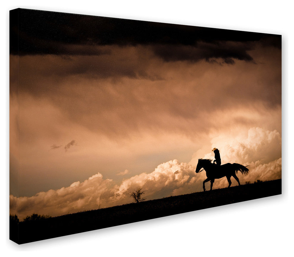 Dan Ballard 'Ride the Storm' Canvas Art, 32"x22"
