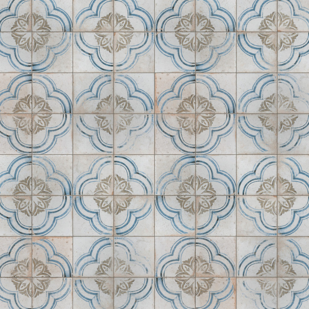 Kings Root Ceramic Floor and Wall Tile, Blossom