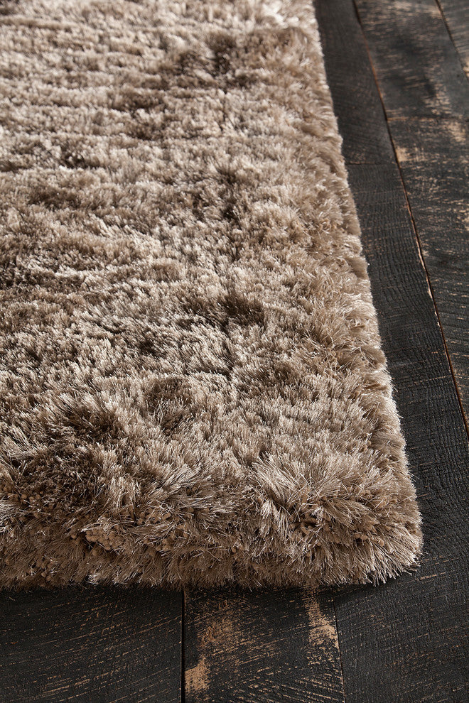 Giulia Contemporary Area Rug, Brown, 7'9"x10'6" Rectangle