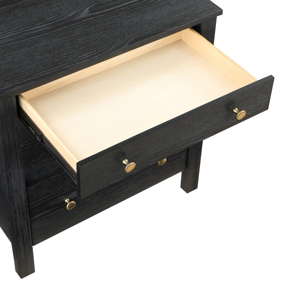 Delano 2 Drawer Nightstand