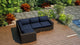 Arden 4 Piece Sectional Set, Spectrum Indigo