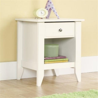 Pemberly Row Nightstand in Soft White