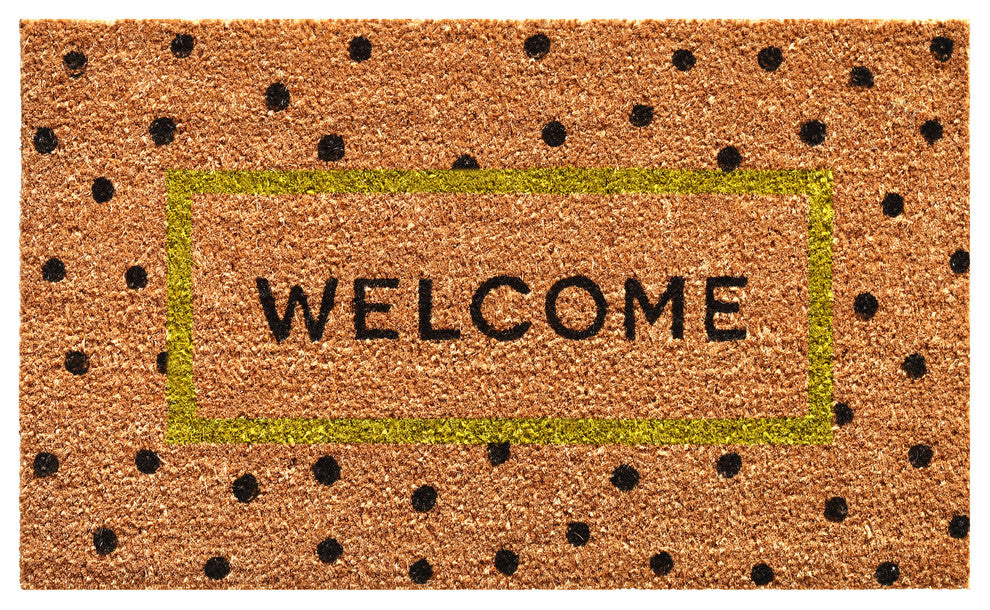 Polka-dot Fun Doormat