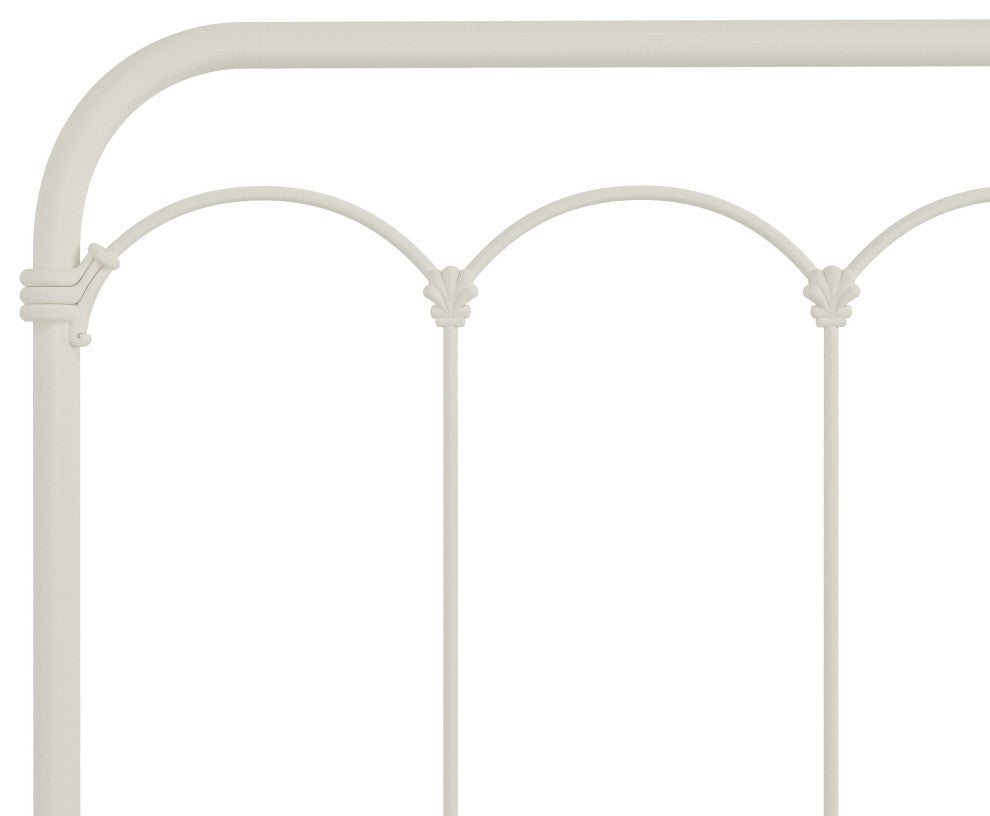 Jocelyn Bed Set, Bed Frame Included, White, Full