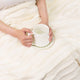 Derby Jumbo Over-Sized Double Sided Faux Fur Throw Blanket, Antique White, 60"x80"