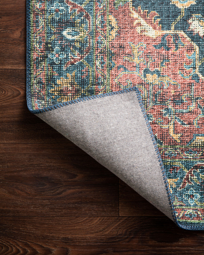 Loloi II Skye SKY-08 Denim/Brick Area Rug