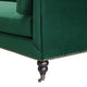 Sofa, Velvet, Green, Modern, Living Lounge Room Hotel Lobby Hospitality