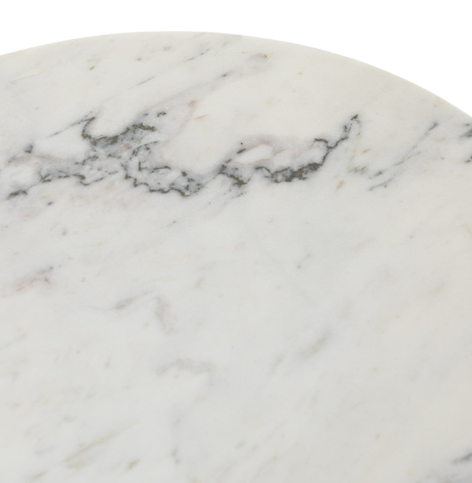 Armon End Table-Ombre Antique Brass