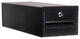 Classic Mailbox With Newspaper Tube, Locking Insert and Post, Black