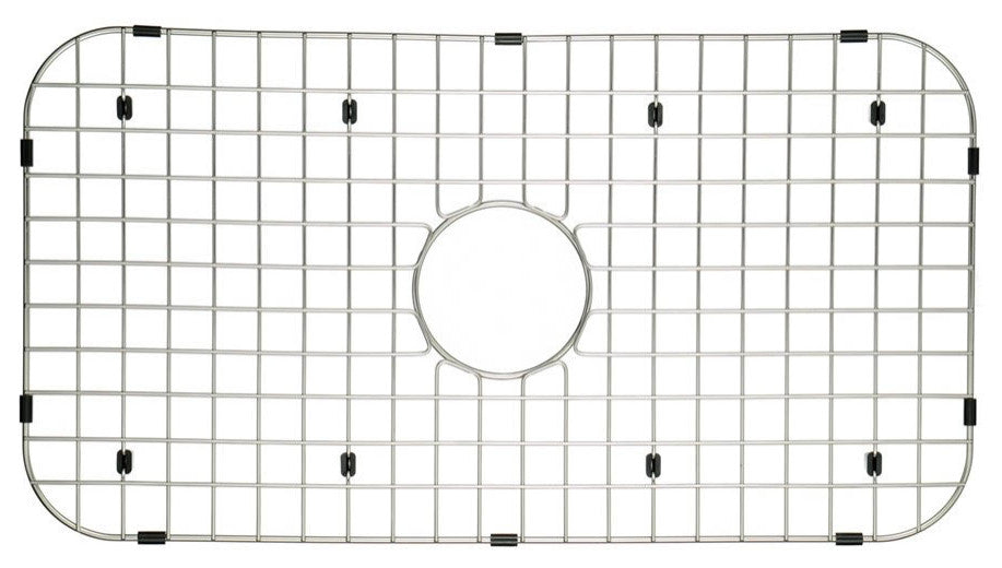 Sink Protector Stainless Steel, Compress Bottom Grid, Rack, 27-3/8"x15-3/8"