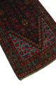 Fine Vintage Distressed Mayra Black Runner