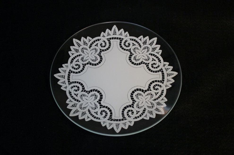 Battenburg Lace 6-Piece Round Plate Collection