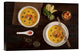 "Dinner For Two" Stretched Canvas Giclee by Diana Popescu, 18x12"