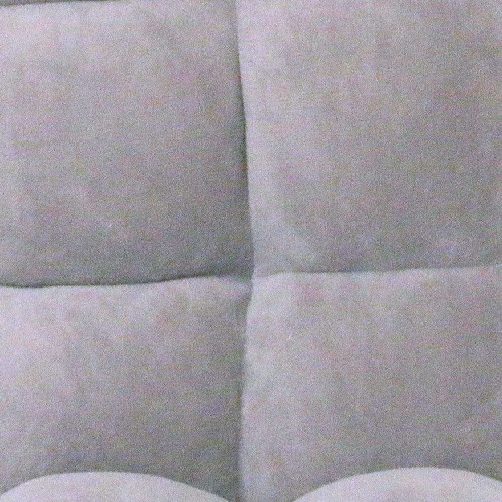 Loungie Supersoft Folding Adjustable Gaming Recliner Chair, Gray
