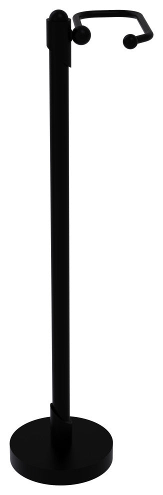 Soho Free Standing Toilet Tissue Holder, Matte Black