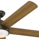 Hunter Wifi 60" Romulus Noble Bronze Ceiling Fan, LED Light and Remote Control