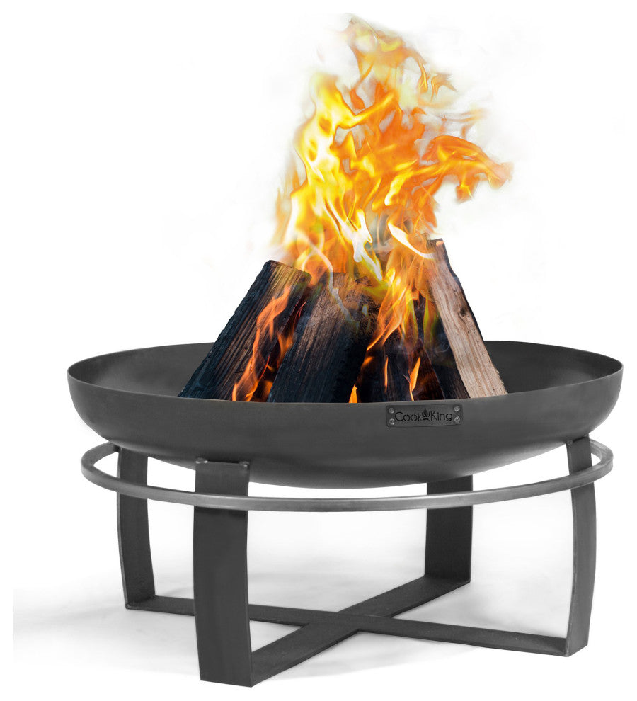 Viking 32" Fire Pit With Grill Plate and Cover Lid