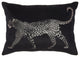 Black Leopard Lumbar Pillow