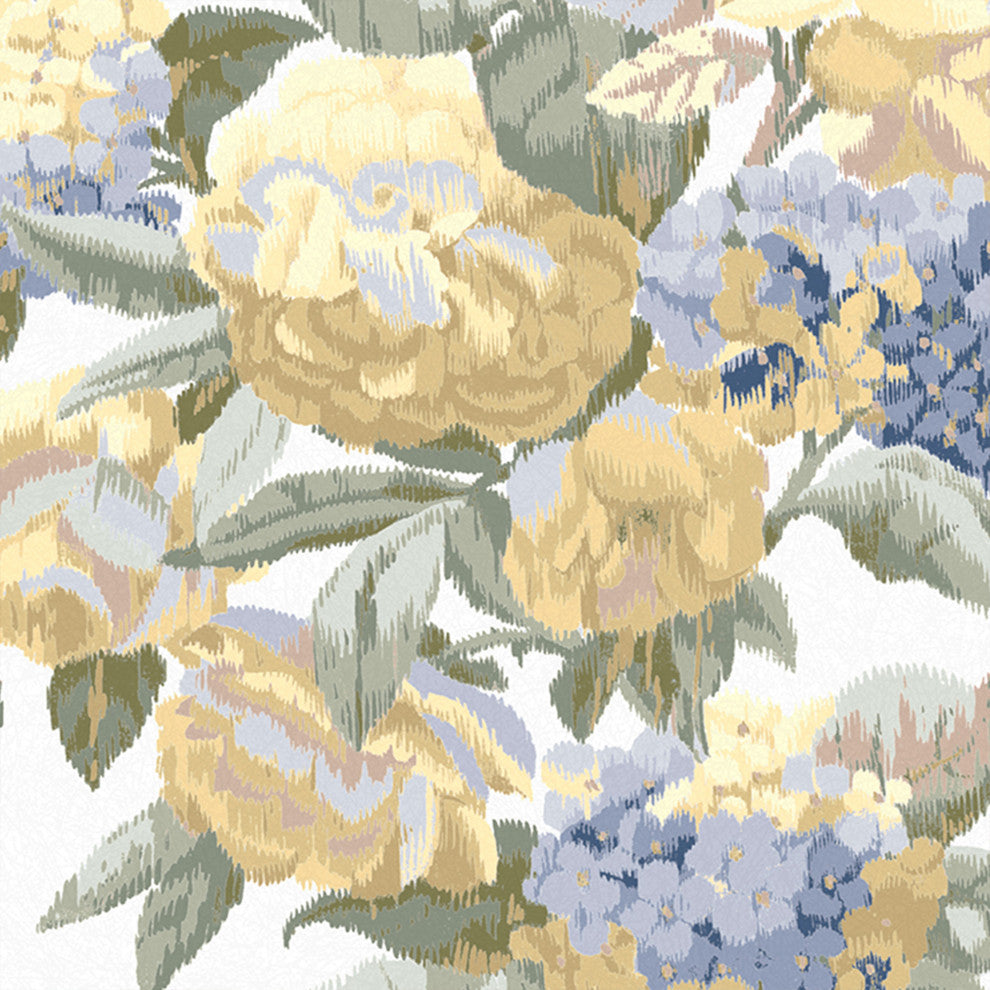 Laura Ashley Pembrey Wallpaper, Pale Gold
