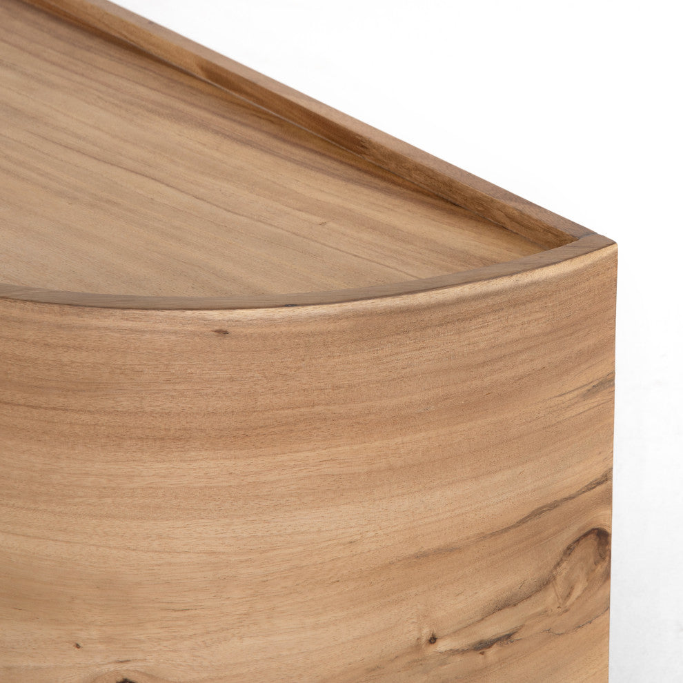Lunas Media Console-Gold Guanacaste