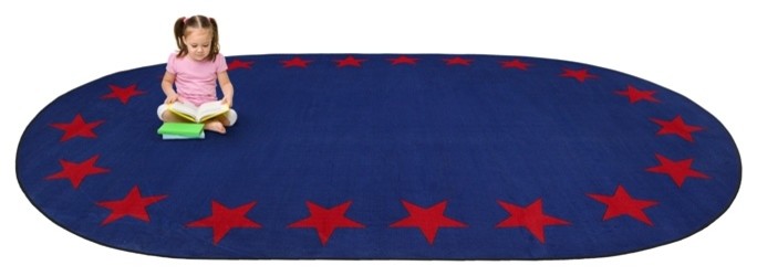 Star Border Rug