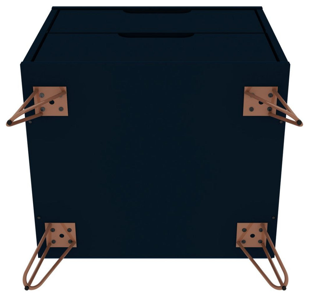 Rockefeller 2.0 Nightstand, Tatiana Midnight Blue