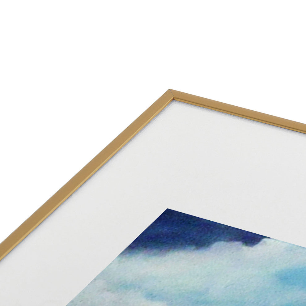 Rosie Brown Beach 1 Metal Framed Art Print