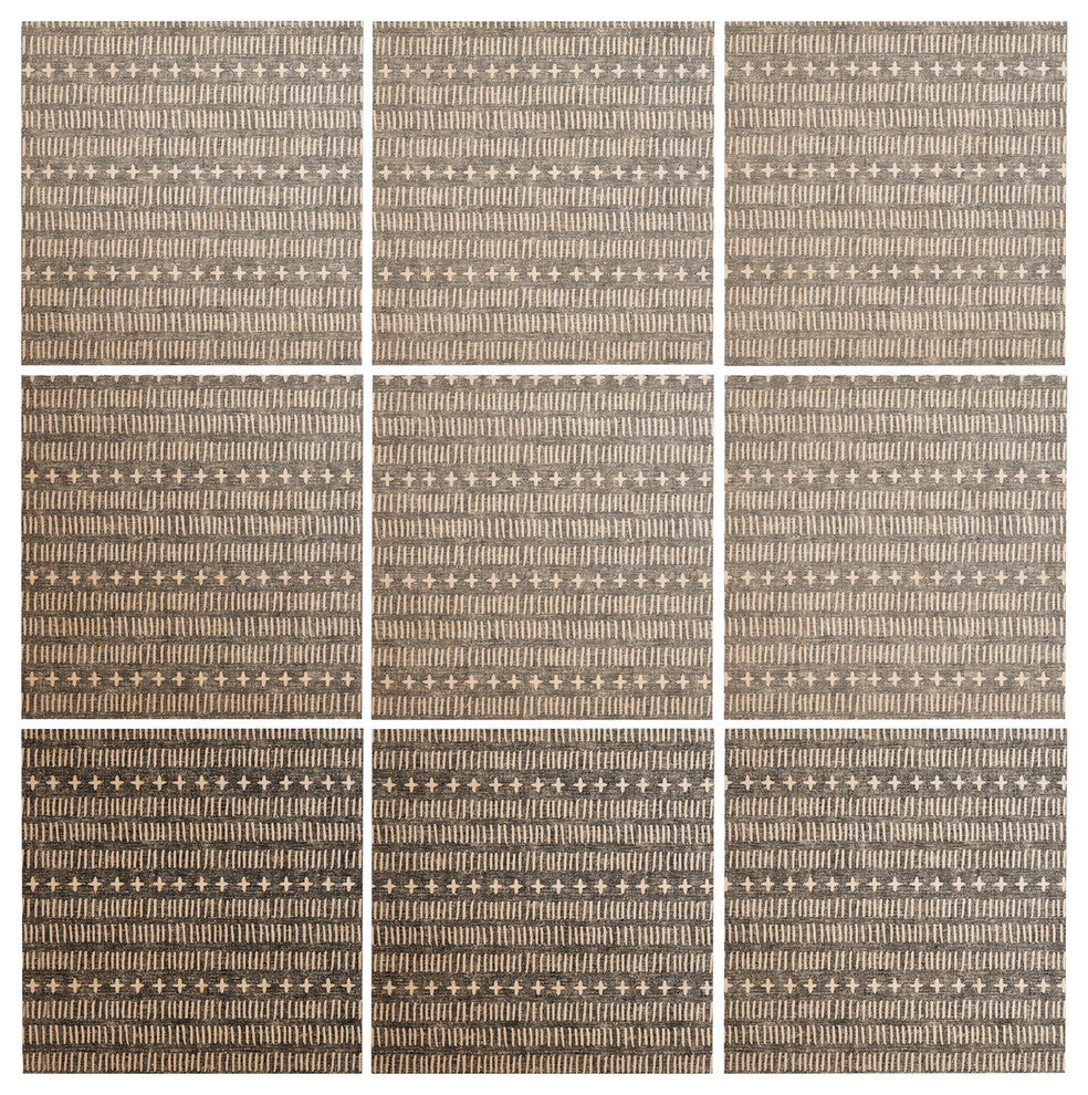 Deny Designs Little Arrow Design Co Marrakesh Dash Wood Wall Mural, 4'x4'