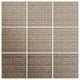 Deny Designs Little Arrow Design Co Marrakesh Dash Wood Wall Mural, 4'x4'
