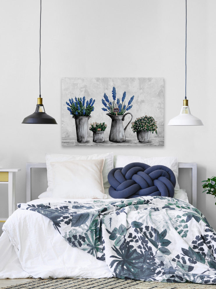 "Stunning Lavender" Painting Print on Wrapped Canvas