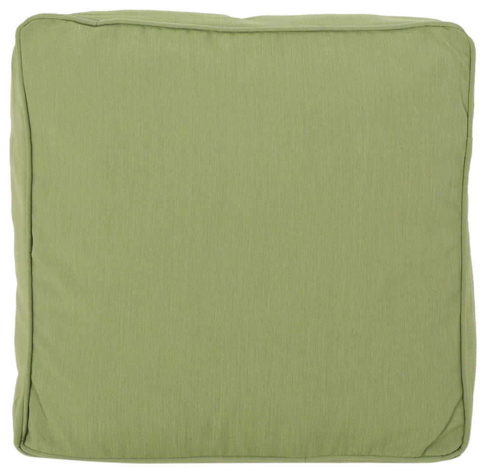 Luvan Coast Outdoor Square Water Resistant 18" Throw Pillows, Set of 2, Green