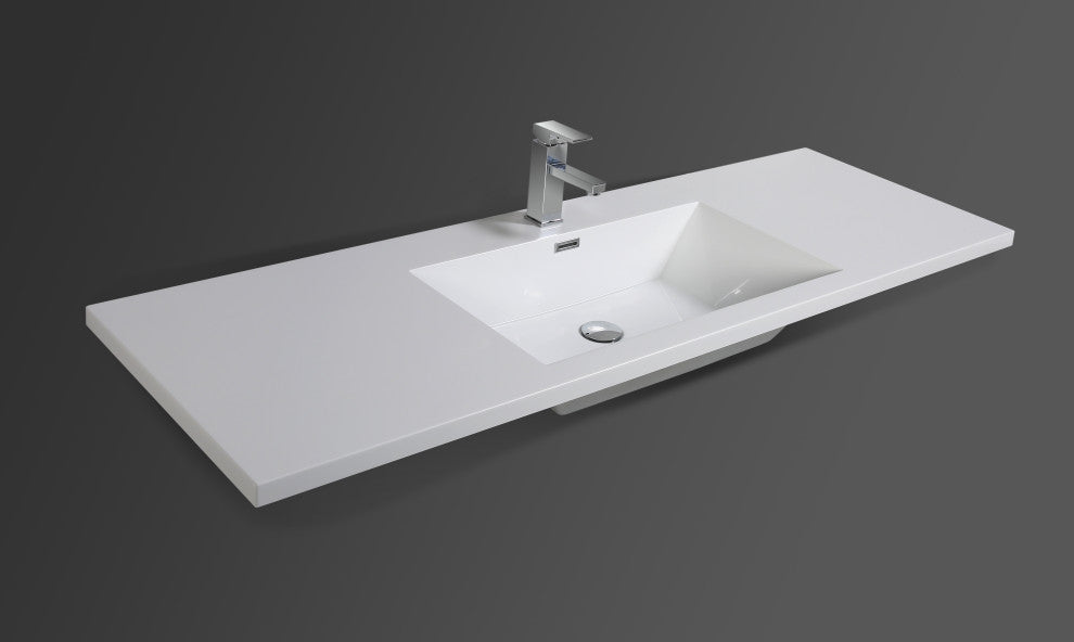 Bohemia Reinforced Acrylic Countertop, 60s-Inch