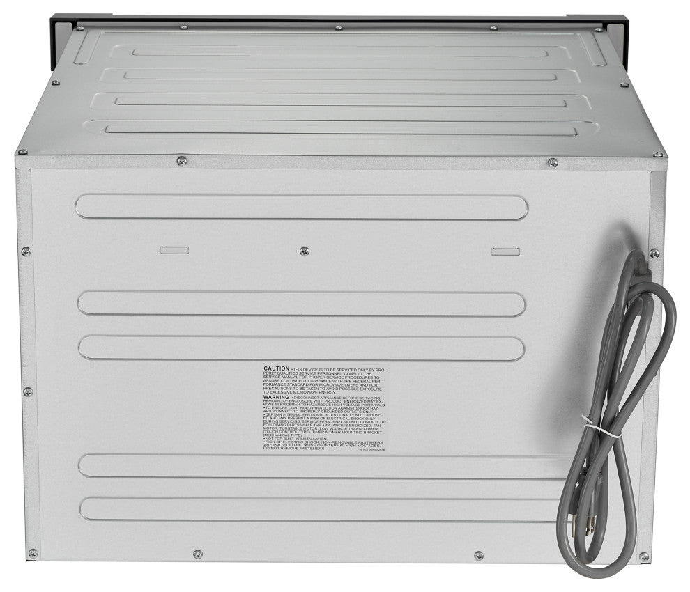 Cosmo 24" 1.2 Cubic Ft Built-in Microwave Drawer, Stainless Steel